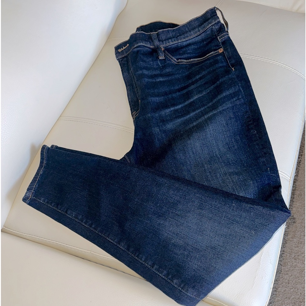 J.Crewe Denim 9” High Rise Toothpick Jeans US Size 34/14